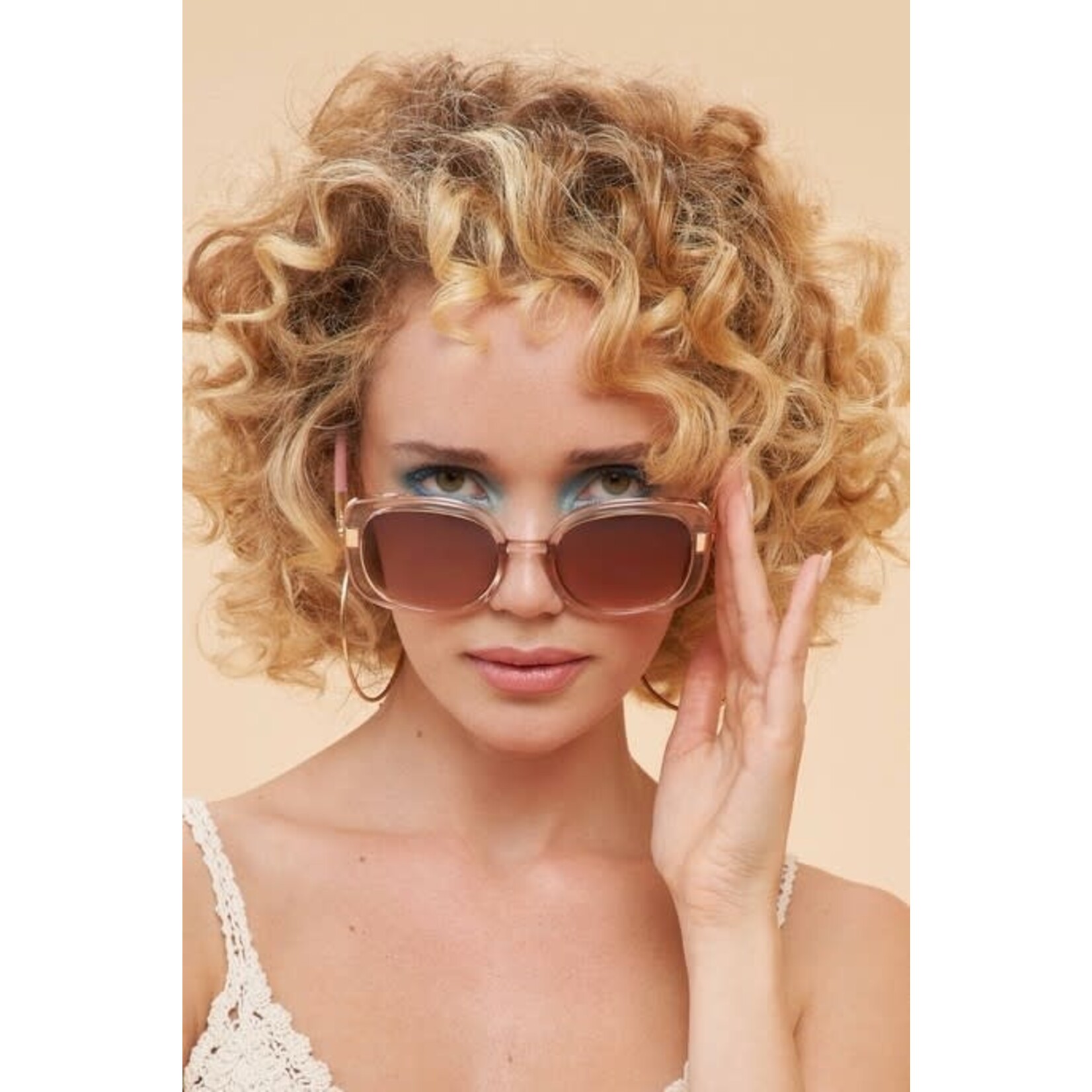 Powder Paige Limited Edition Sunglasses in Rose
