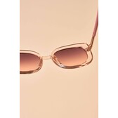 Powder Paige Limited Edition Sunglasses in Rose - Molly display picture 2