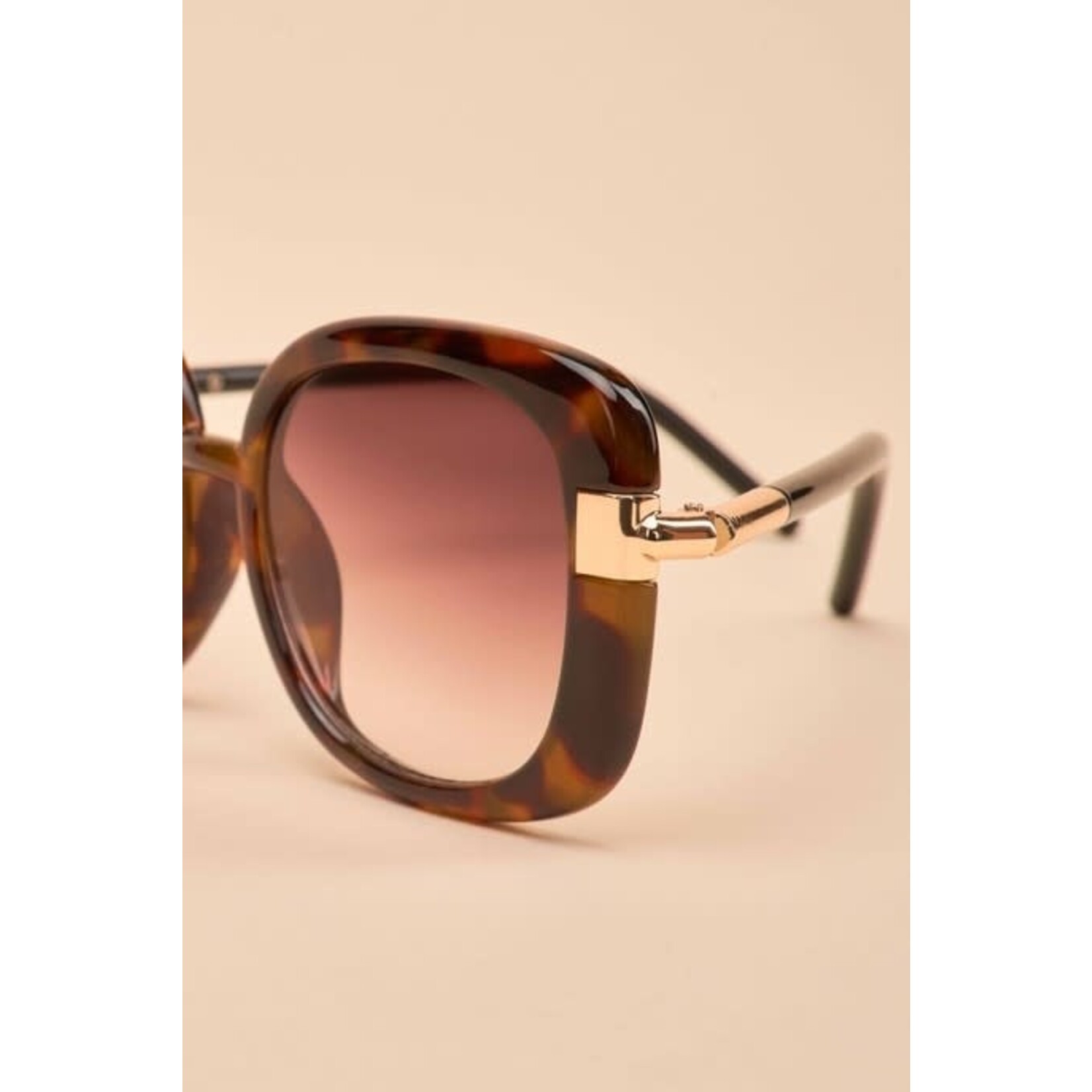Powder Paige Limited Edition Sunglasses in Mahogany