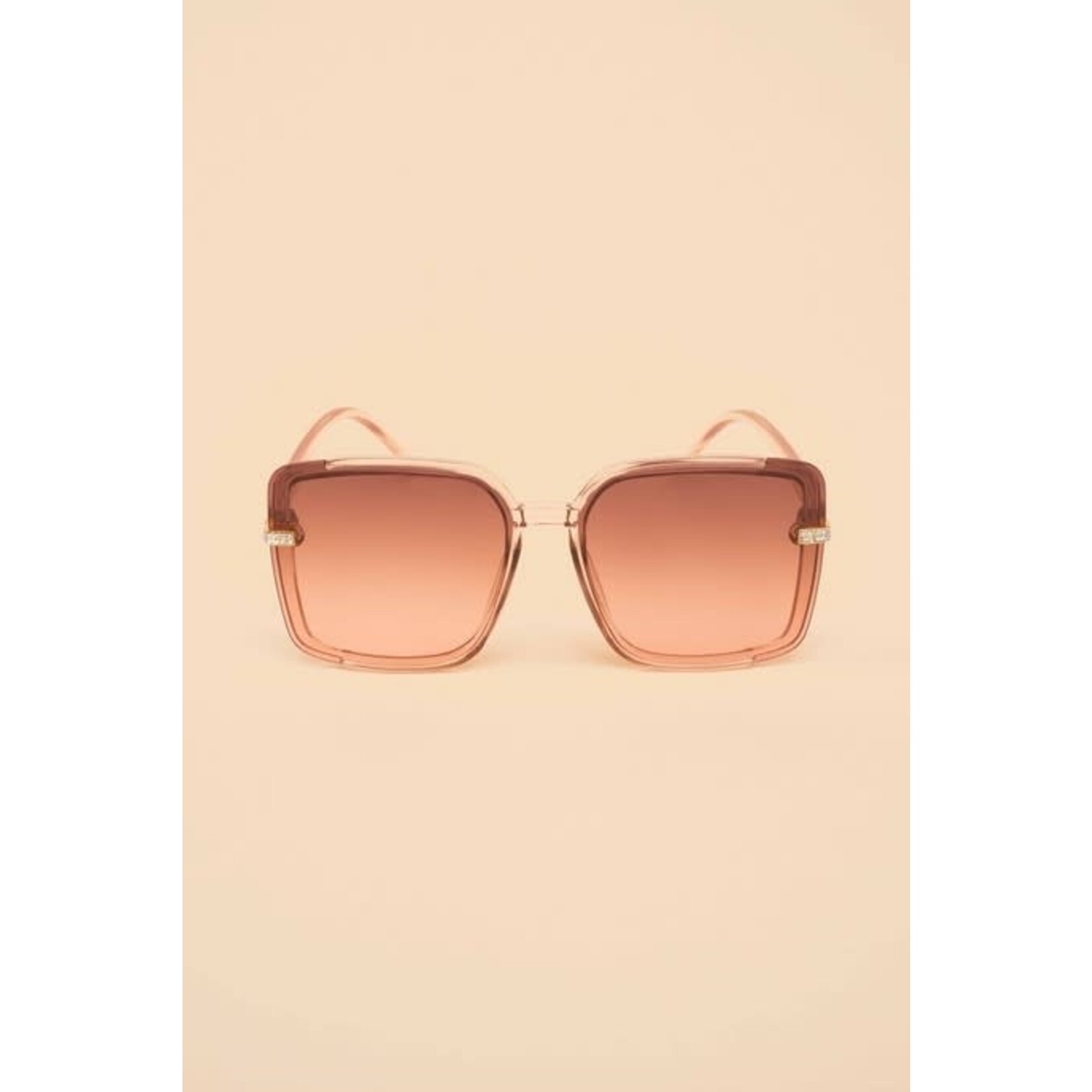 Powder Luxe Sutton - Rose Sunglasses w/Case&Cloth