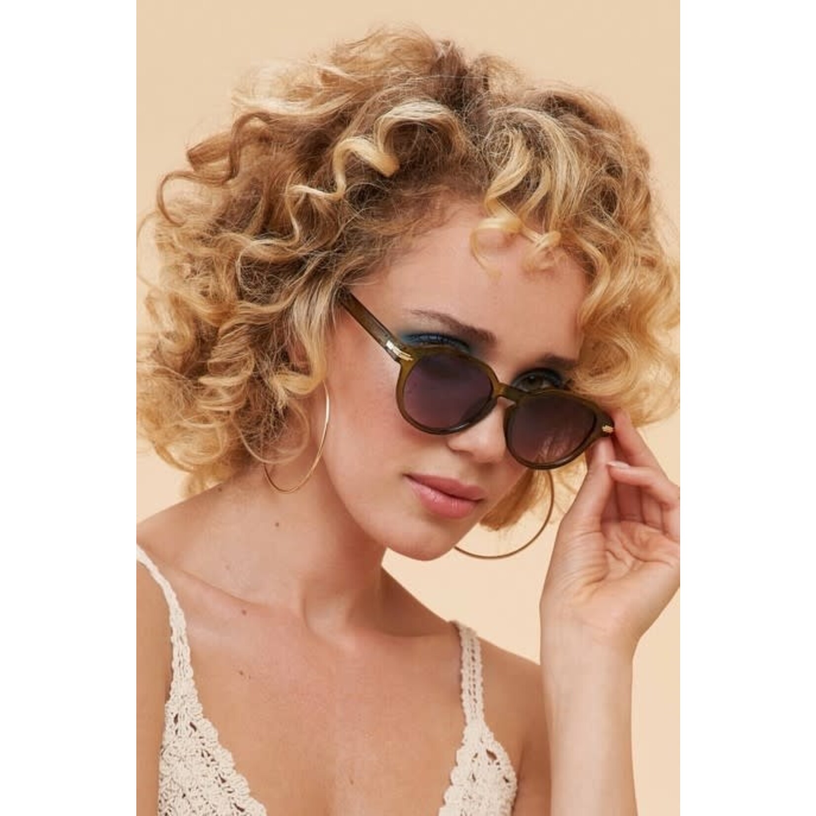 Powder Lara Limited Edition Sunglasses in Olive