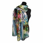 Palazzo Floral Courtyard Scarf