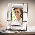 Beveled Glass Picture Frame 4x6 Vertical