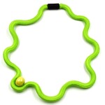 NIKAIA Soft Wavy Rope w/ Ceramic Ball Accent in Lime
