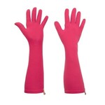 Foxgloves Long Gardening Gloves in Fuchsia