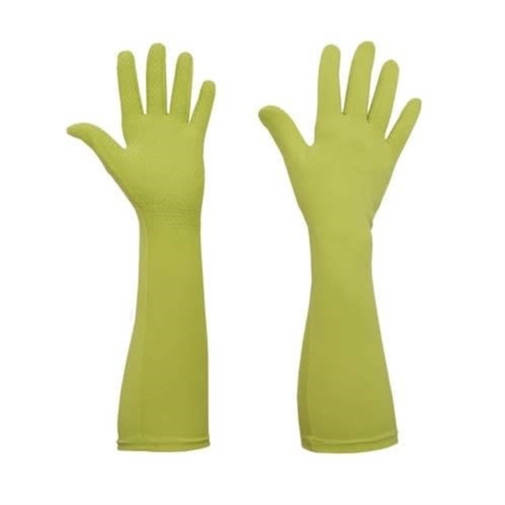 Foxgloves Long Gardening Gloves Elle Grip in Spring Green