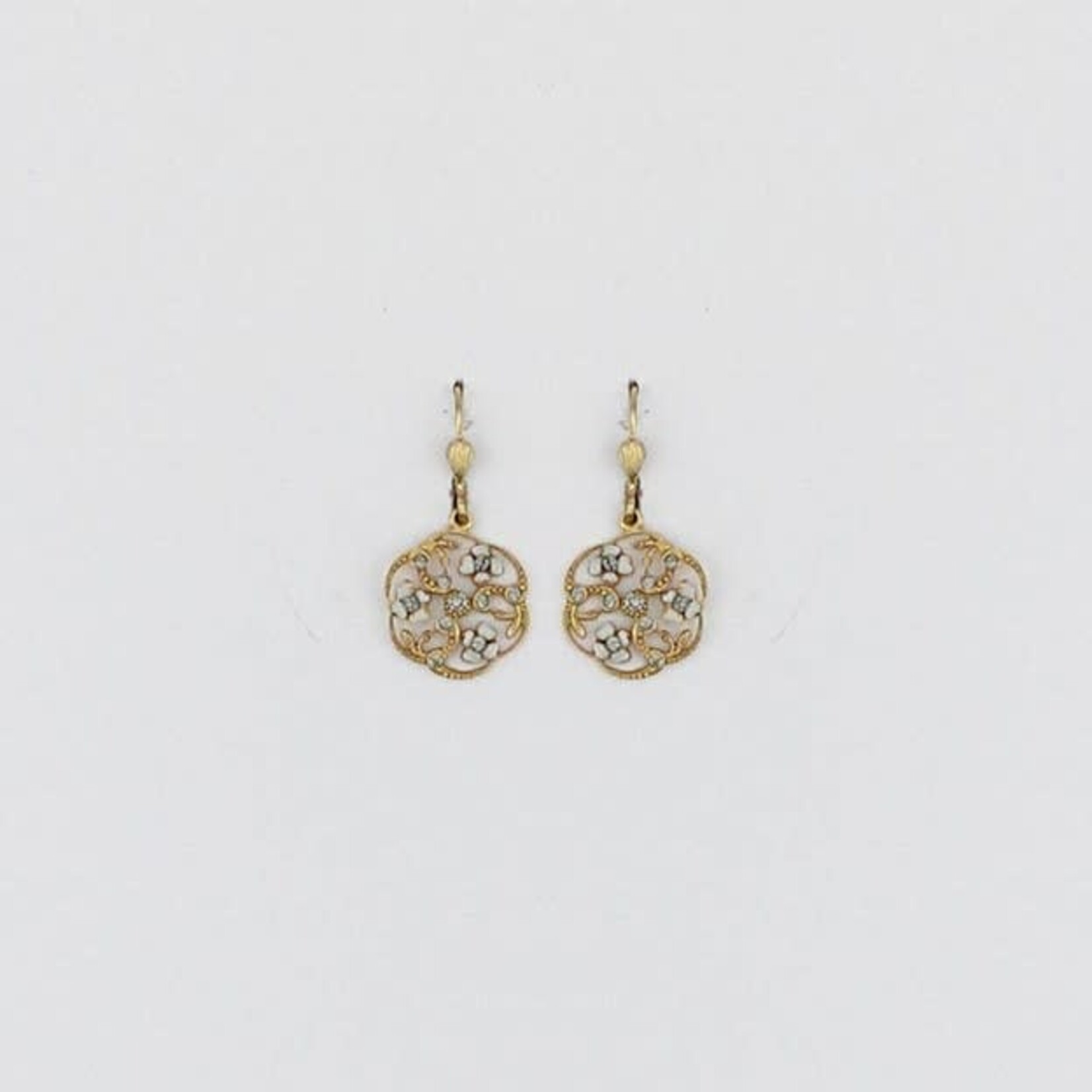 Flower Garden Earrings in Sky