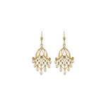 Object of Desire Gold Earrings in Pearl