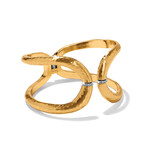 Brighton Meridian Geo Open Hinged Bangle