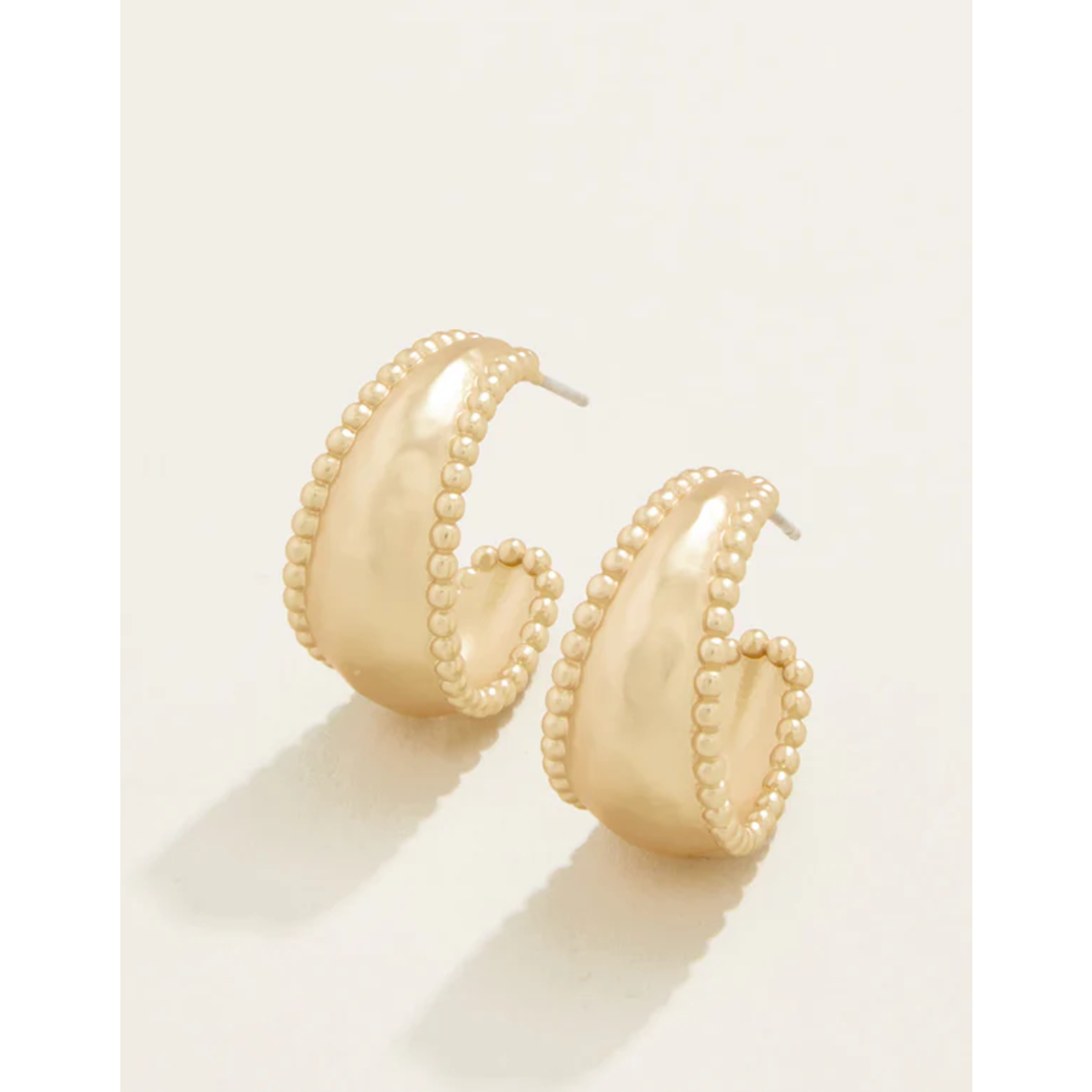 Spartina Milly Hoop Earrings Gold