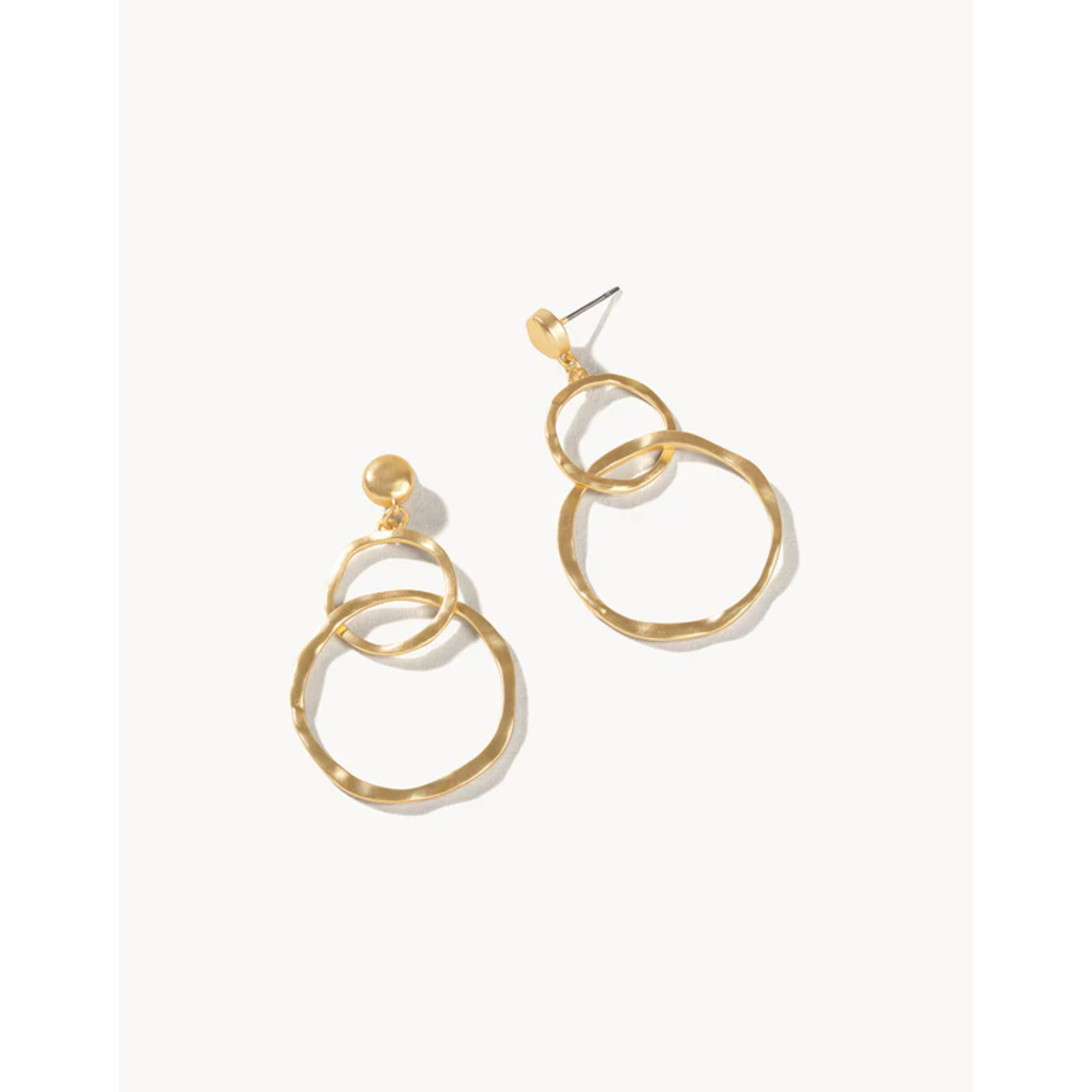Spartina Ring Toss Earrings Gold