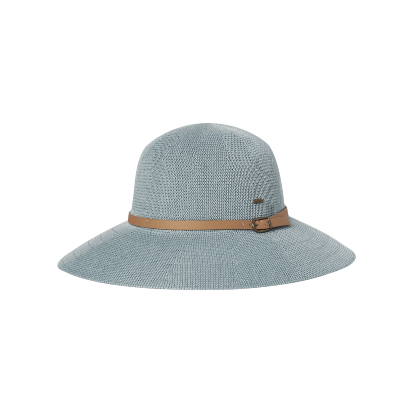 Leslie Wide Brim Hat in Mid Blue