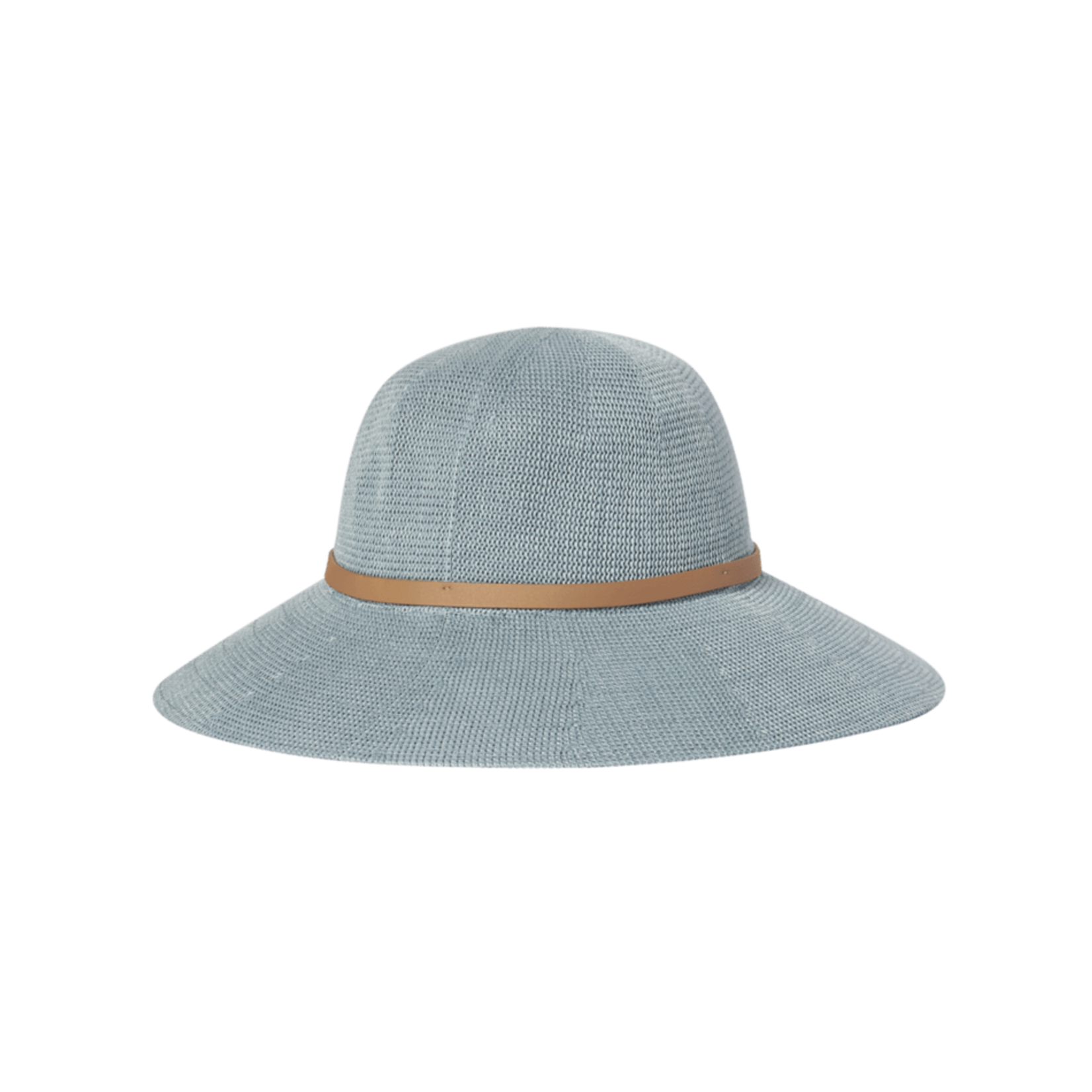 Leslie Wide Brim Hat in Mid Blue