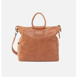 HOBO Sheila Buffed Leather Large Satchel in Whiskey