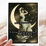 And the Moon Said To Me... Encouragement Card