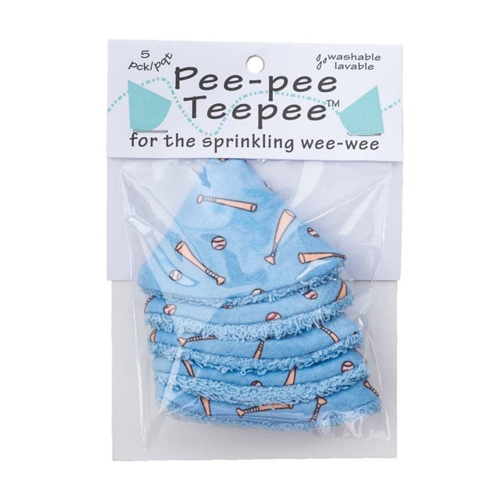 Pee-Pee Teepee Baseball Blue - Cello Bag