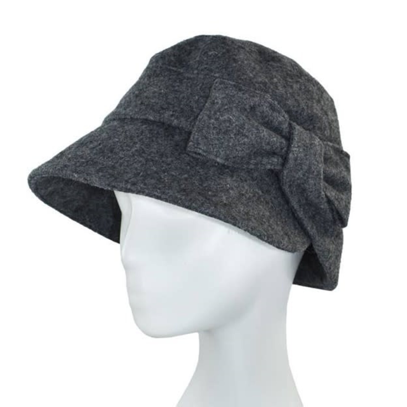 Adelaide Vintage Bucket Hat in Grey