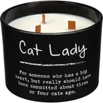Primitives by Kathy Cat Lady Lemongrass Soy 26 Hr. Candle