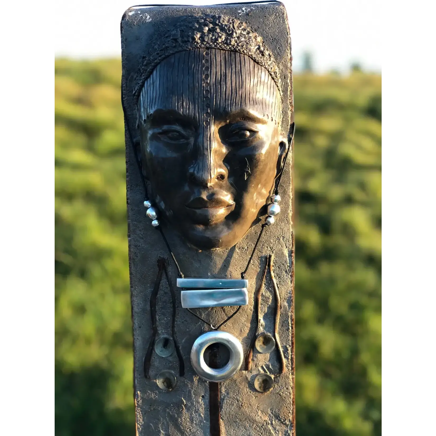 Vesto-Pazzo Madagascar Made Pendant of 100%Recycled Aluminum