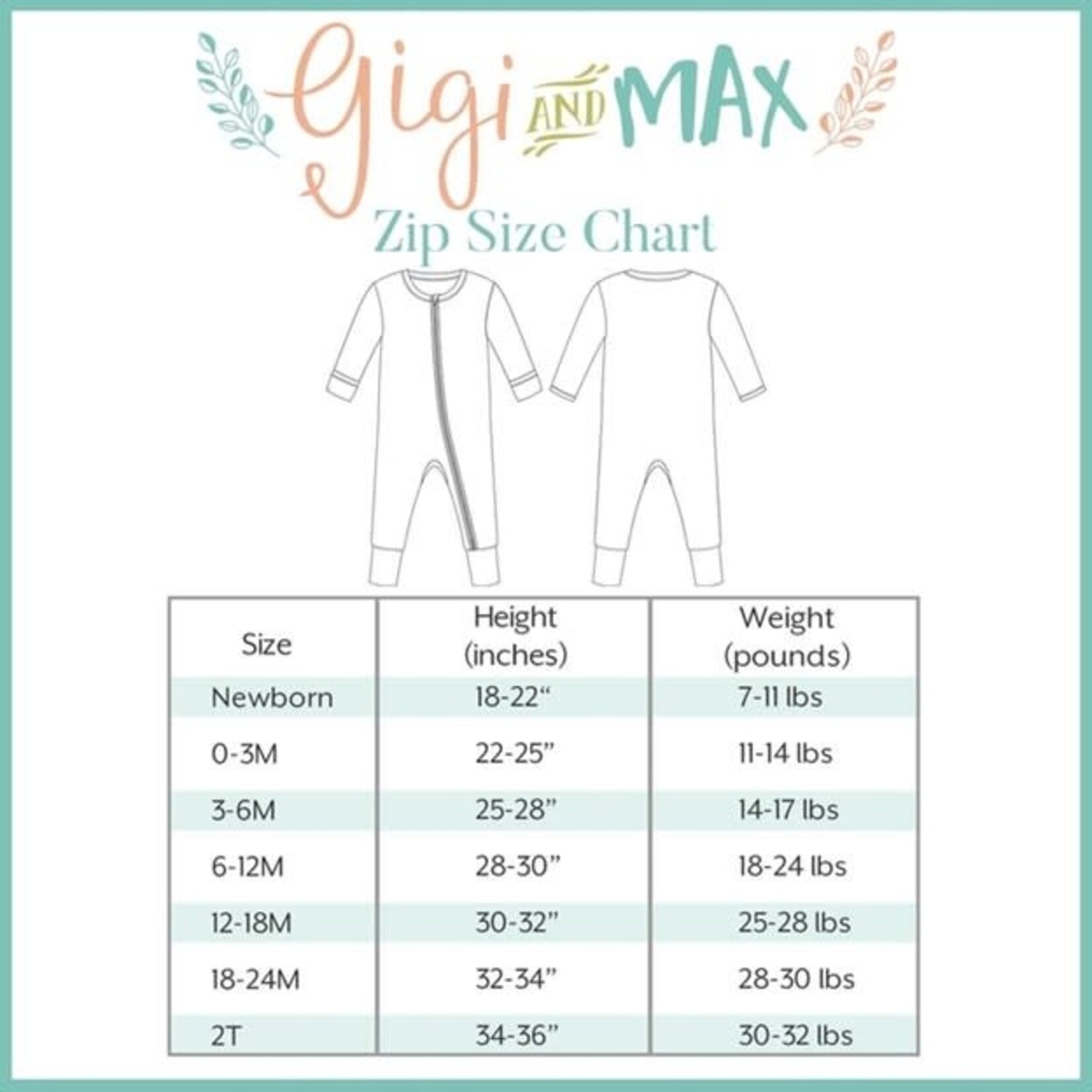 Gigi and Max Sleepy Pajamas Baby Ruffle in Lily