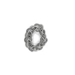 Sea Lily Slate/Silver Chain Link Bracelet