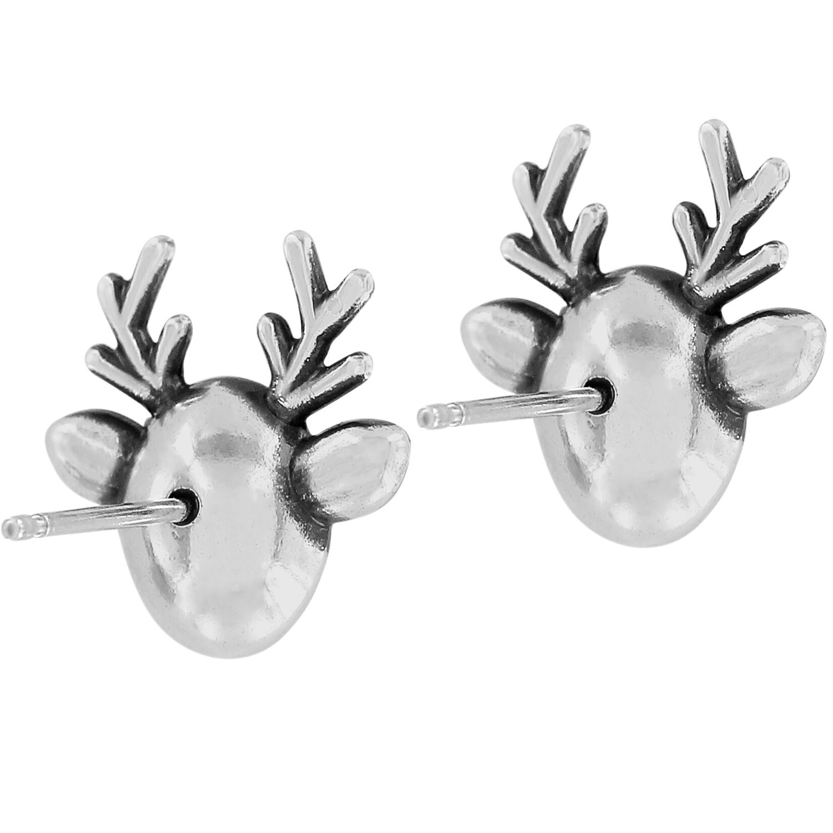 Brighton Reindeer Glitz Mini Post Earrings in Red