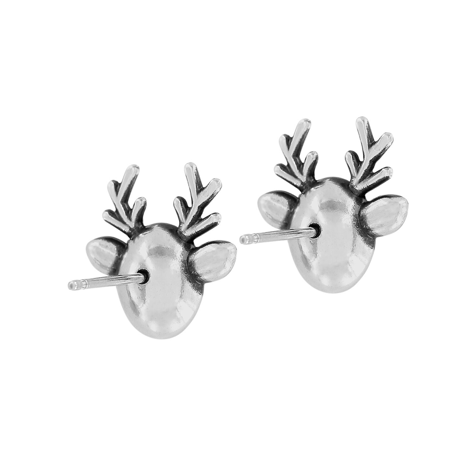 Brighton Reindeer Glitz Mini Post Earrings in Red