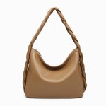 Jen & Co Delilah Knotted Detail Hobo w/ Knotted Handle - Tan