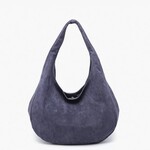 Jen & Co Katherine Slouchy Round Hobo in Navy