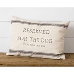 Reversible Pillow - Reserved For the Dog/Cat