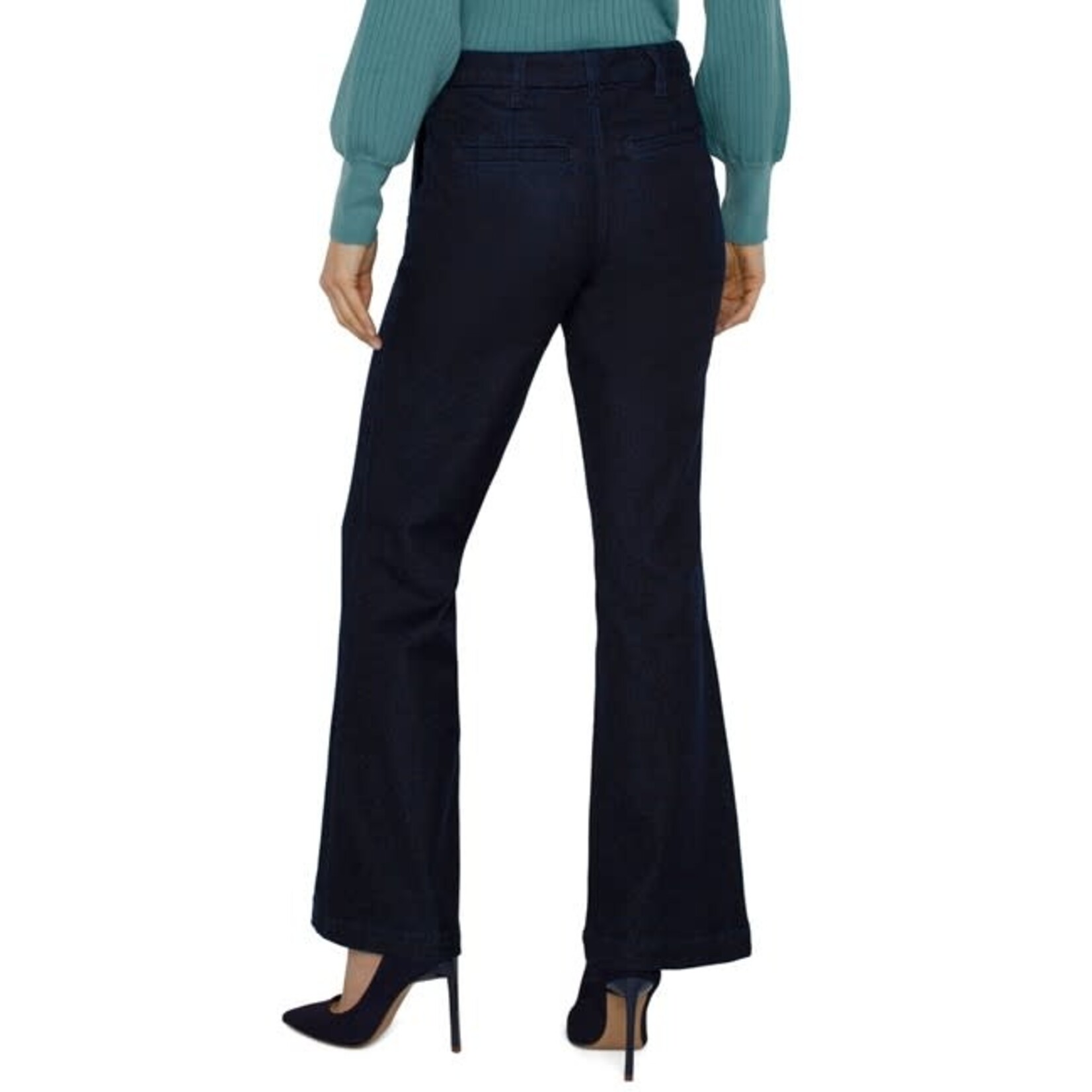Liverpool Trouser w/ Pintucks in Sturgis