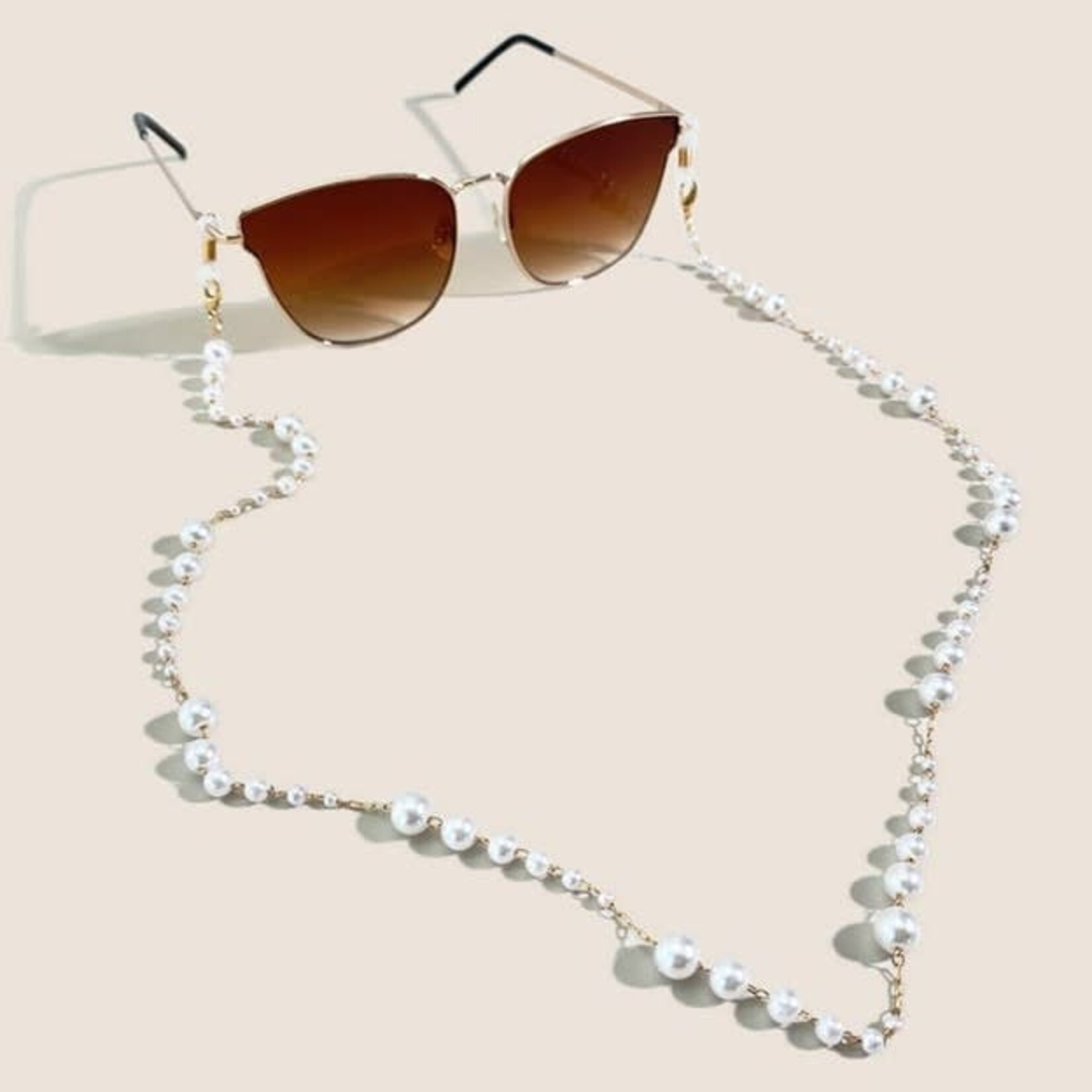 Pearl Gradient Handmade Glasses Lanyard