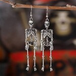 Halloween Skeleton Vintage Earrings