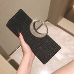 Simple High-End Handbag in Black