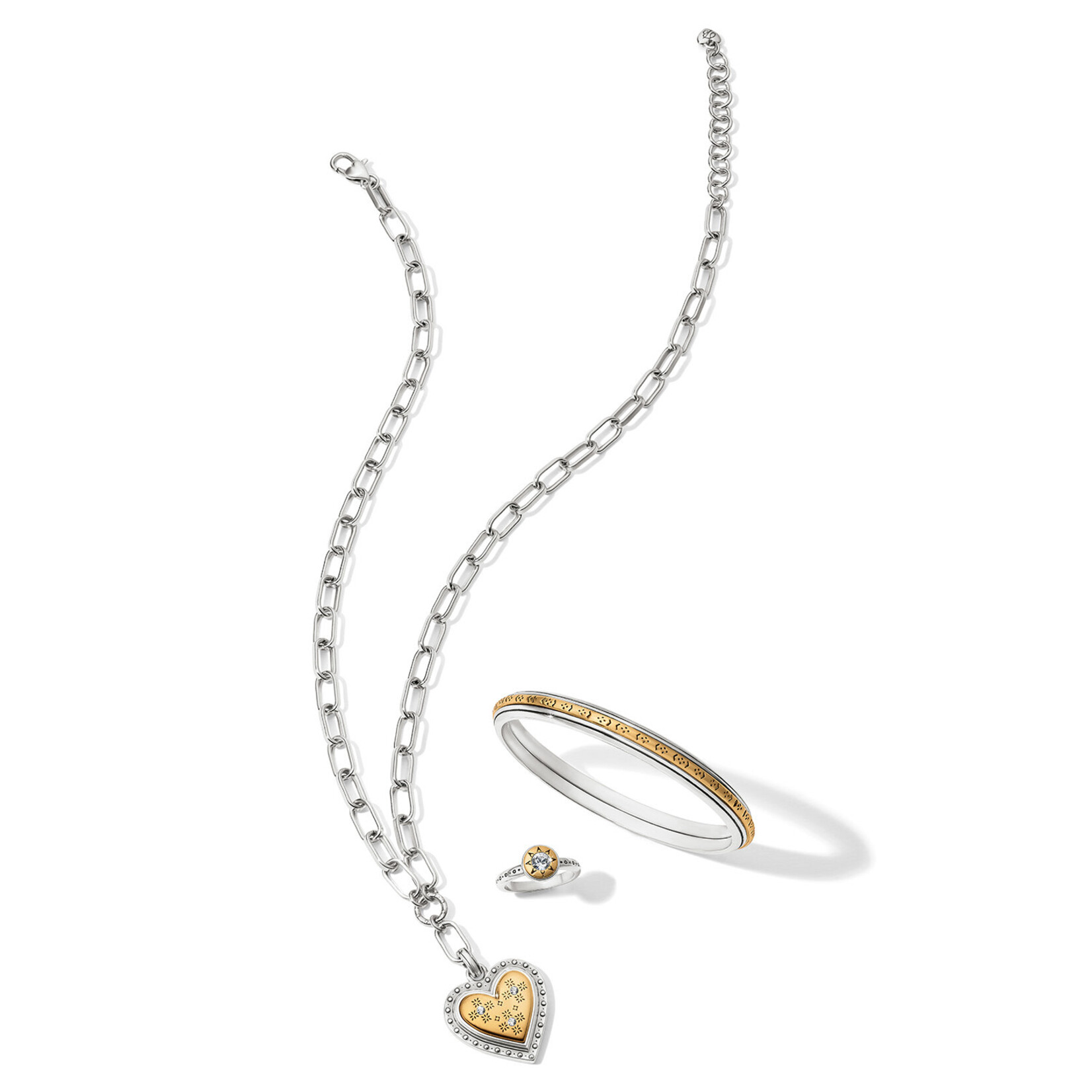 Brighton Mosaic Two Tone Bangle