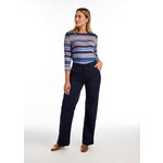 FDJ Suzanne Straight Trouser in Dark Wash