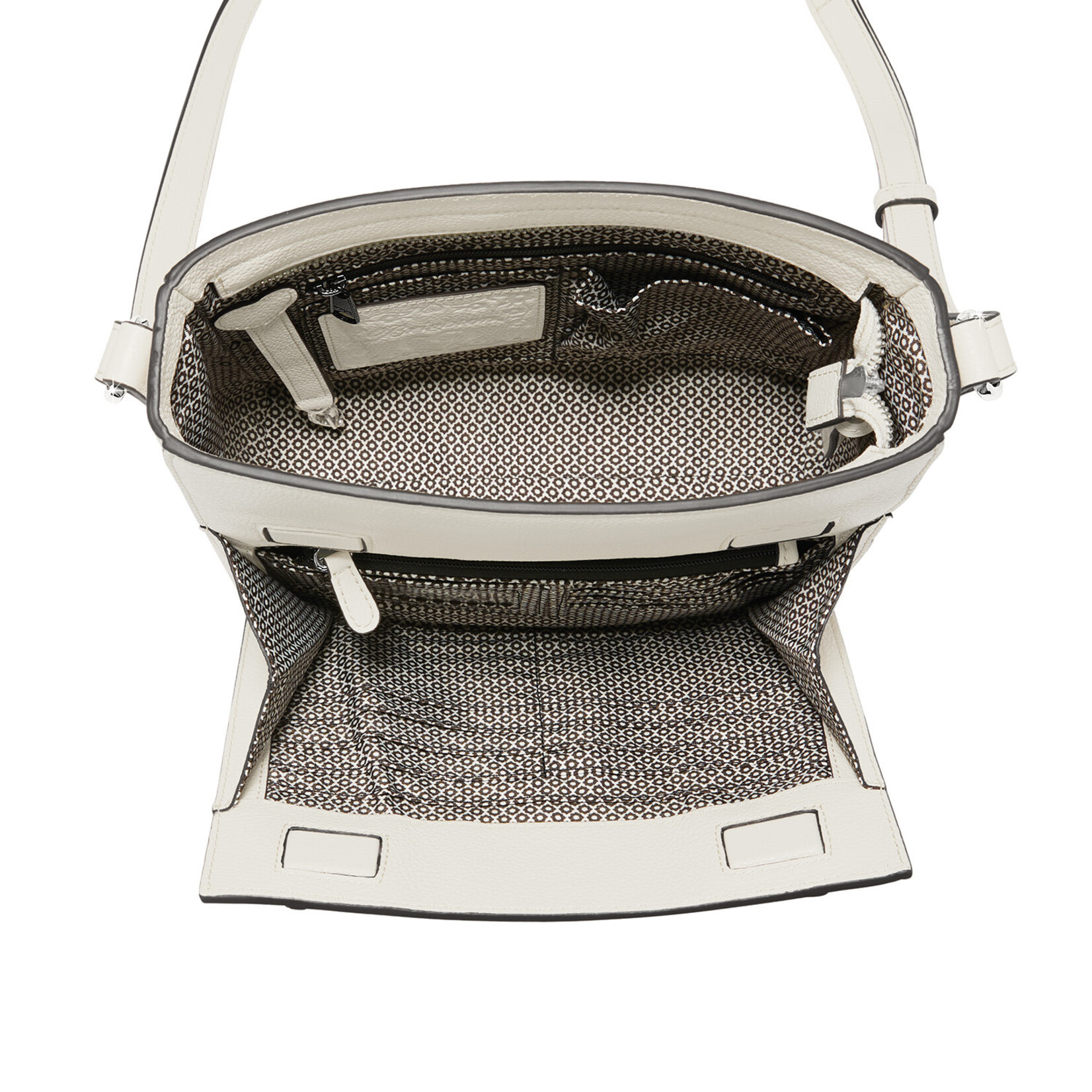 Brighton Astrid Organizer Bag in Shoe White