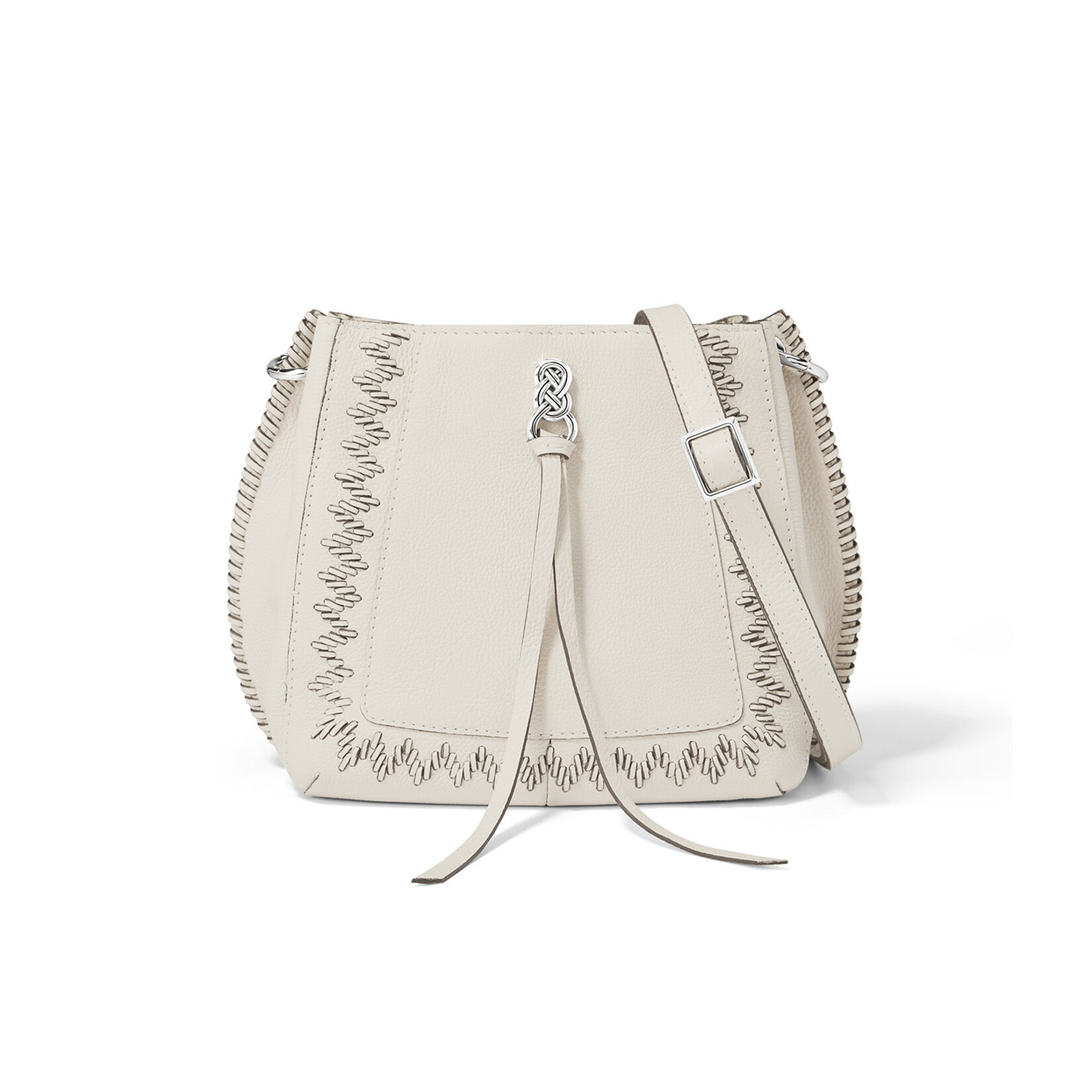 Brighton Georgie Small Hobo Shoe White