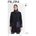 Ailani Coat in Navy