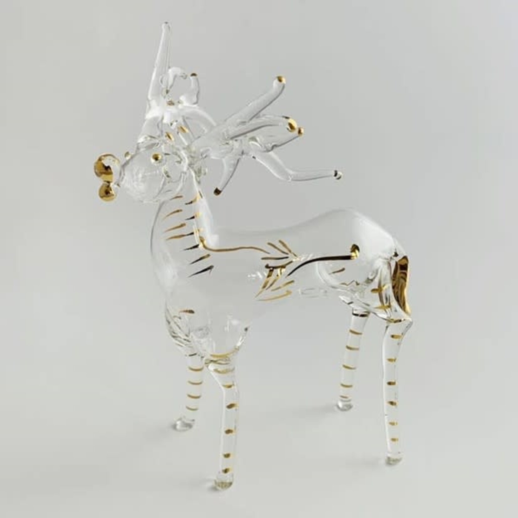 Dandarah Blown Glass Tabletop - Reindeer