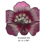 Magnetic Flower Brooch, Pink