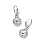 Brighton Meridian Aurora Leverback Earrings Crystal