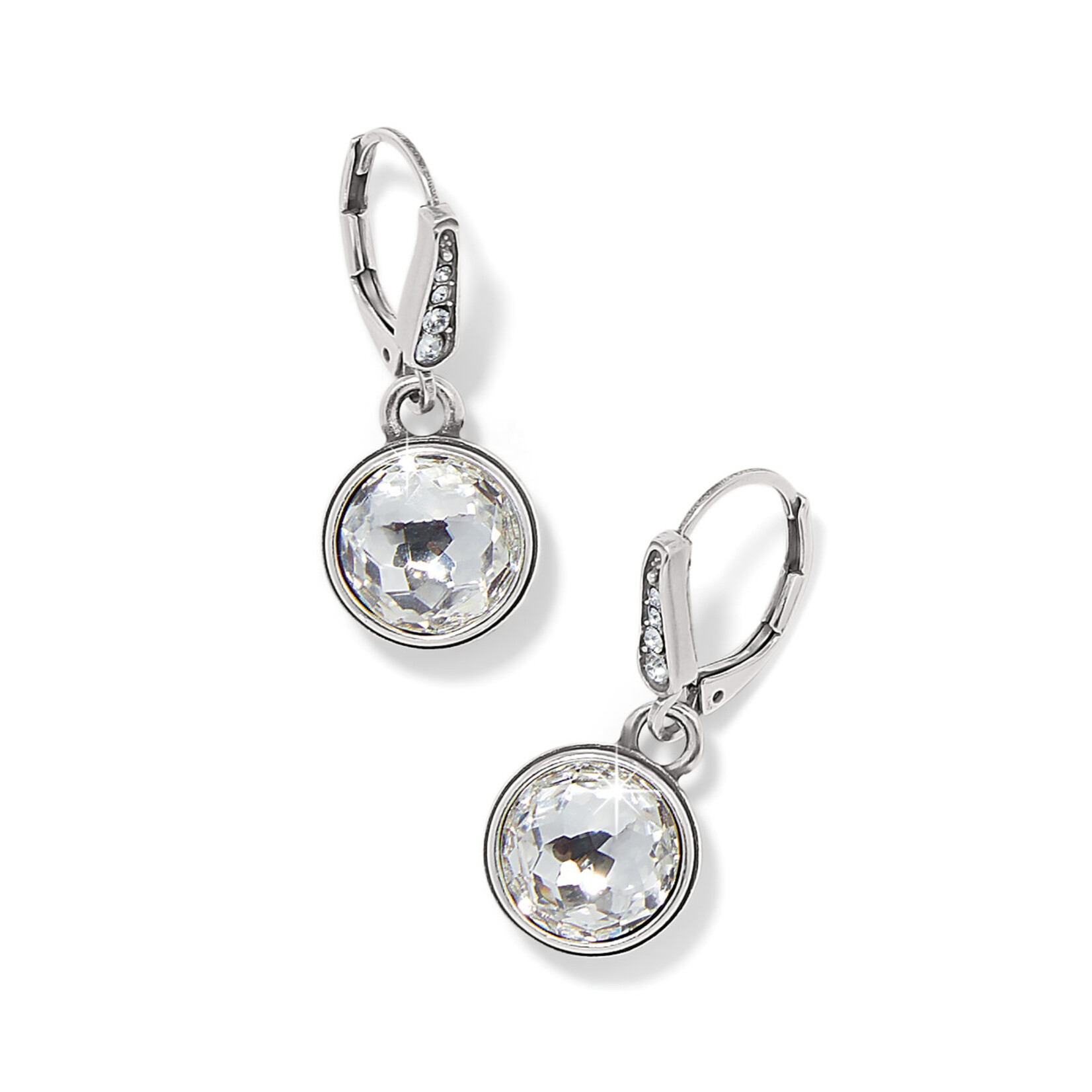 Brighton Meridian Aurora Leverback Earrings Crystal