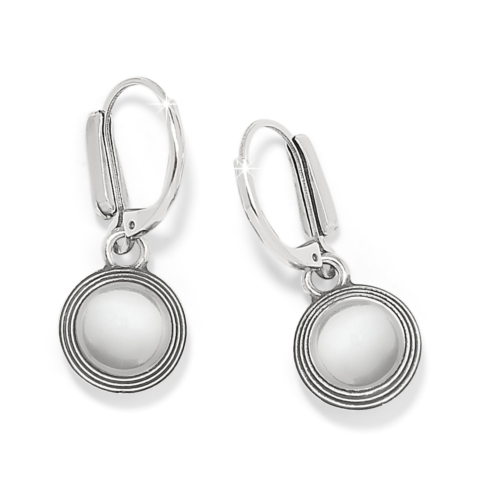 Brighton Meridian Aurora Leverback Earrings Crystal