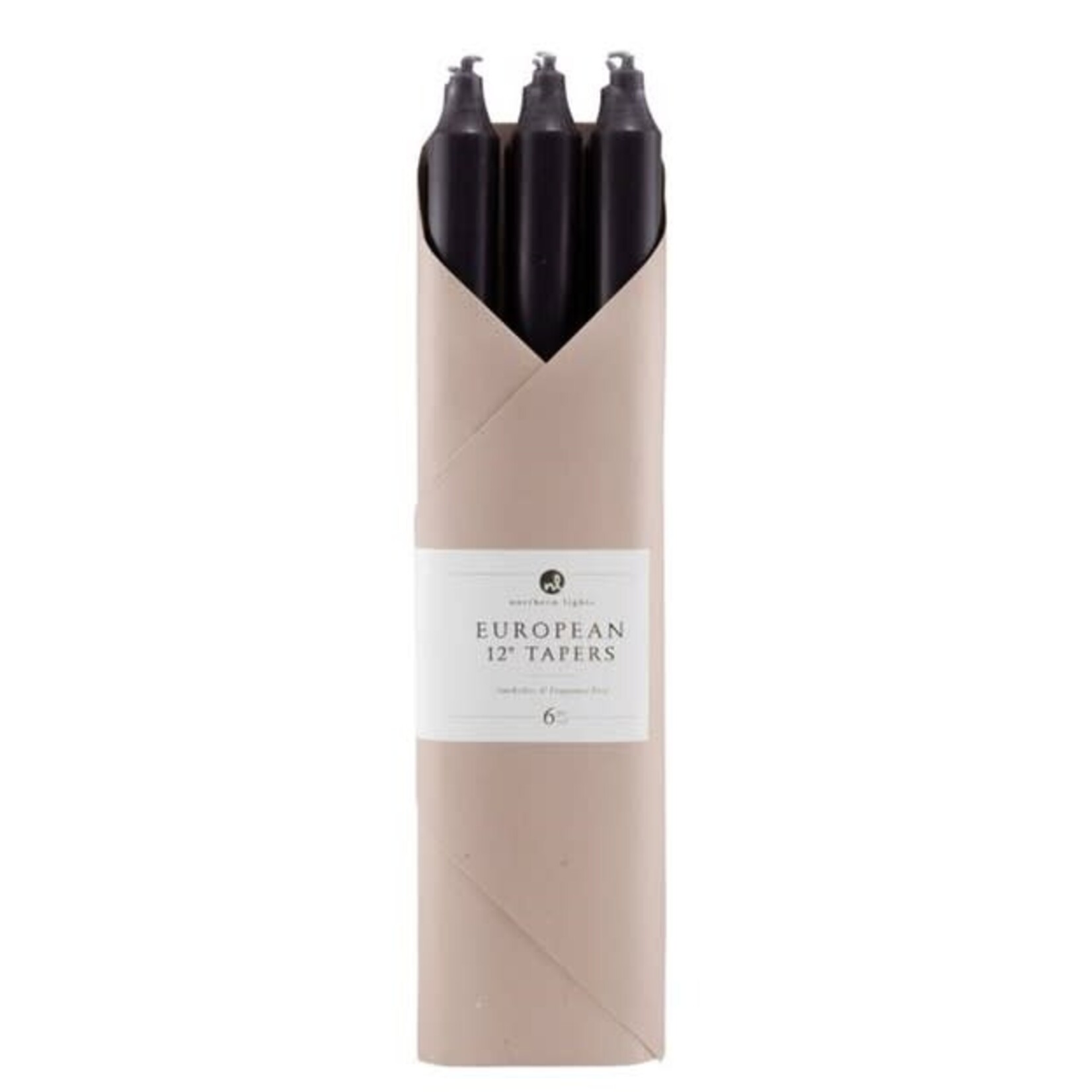 Northern Lights 12" Tapers - 6pc Gift Pack | Graphite