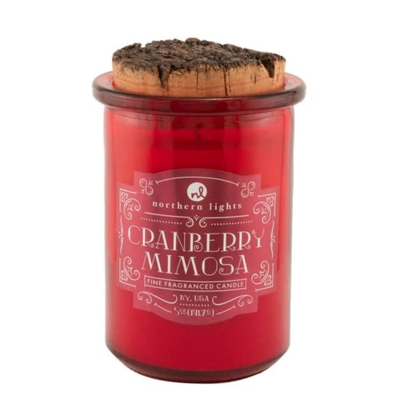 Northern Lights Seasonal Spirits Candle | Cranberry Mimosa