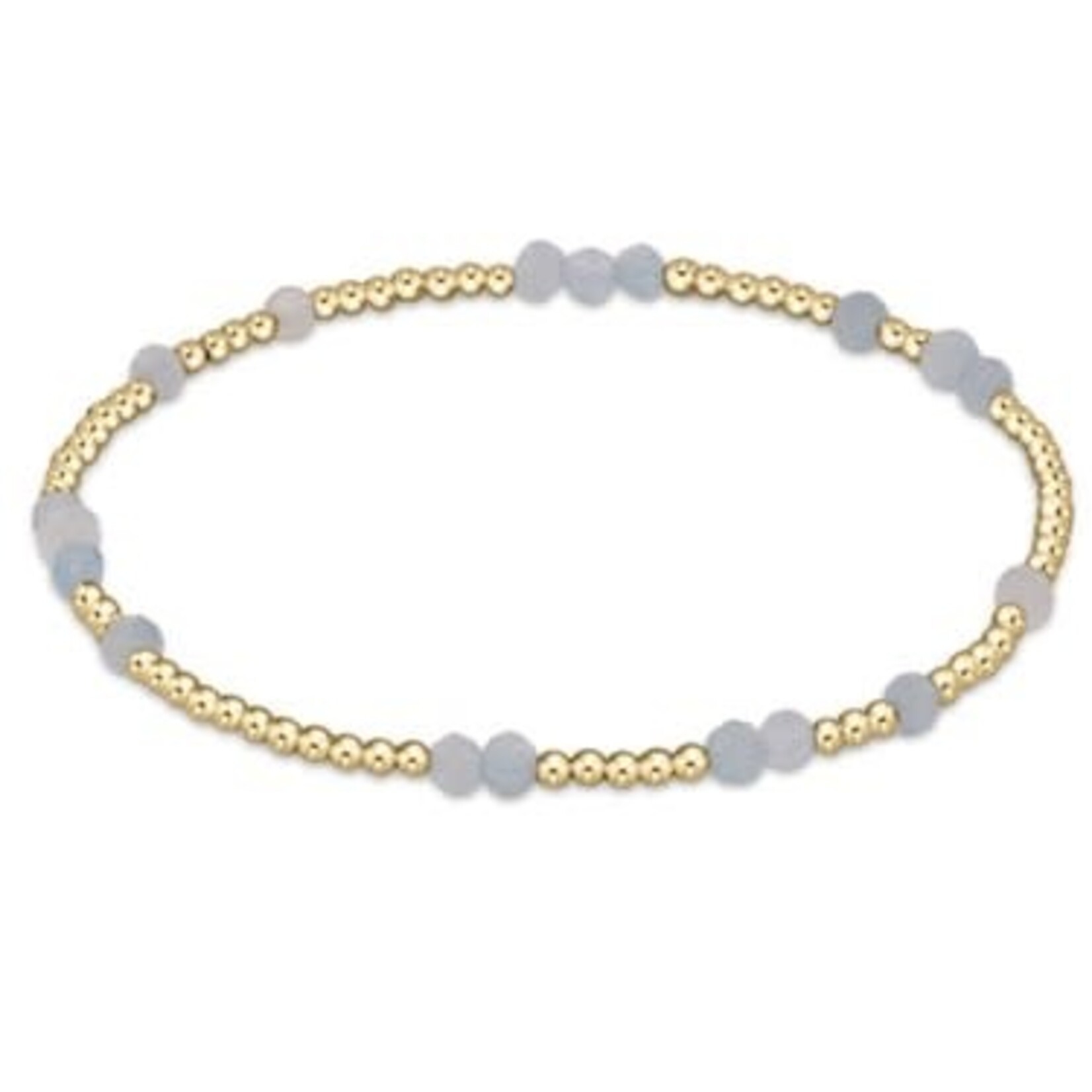 enewton Design HOPE UNWRITTEN GEMSTONE BRACELET - AQUAMARINE