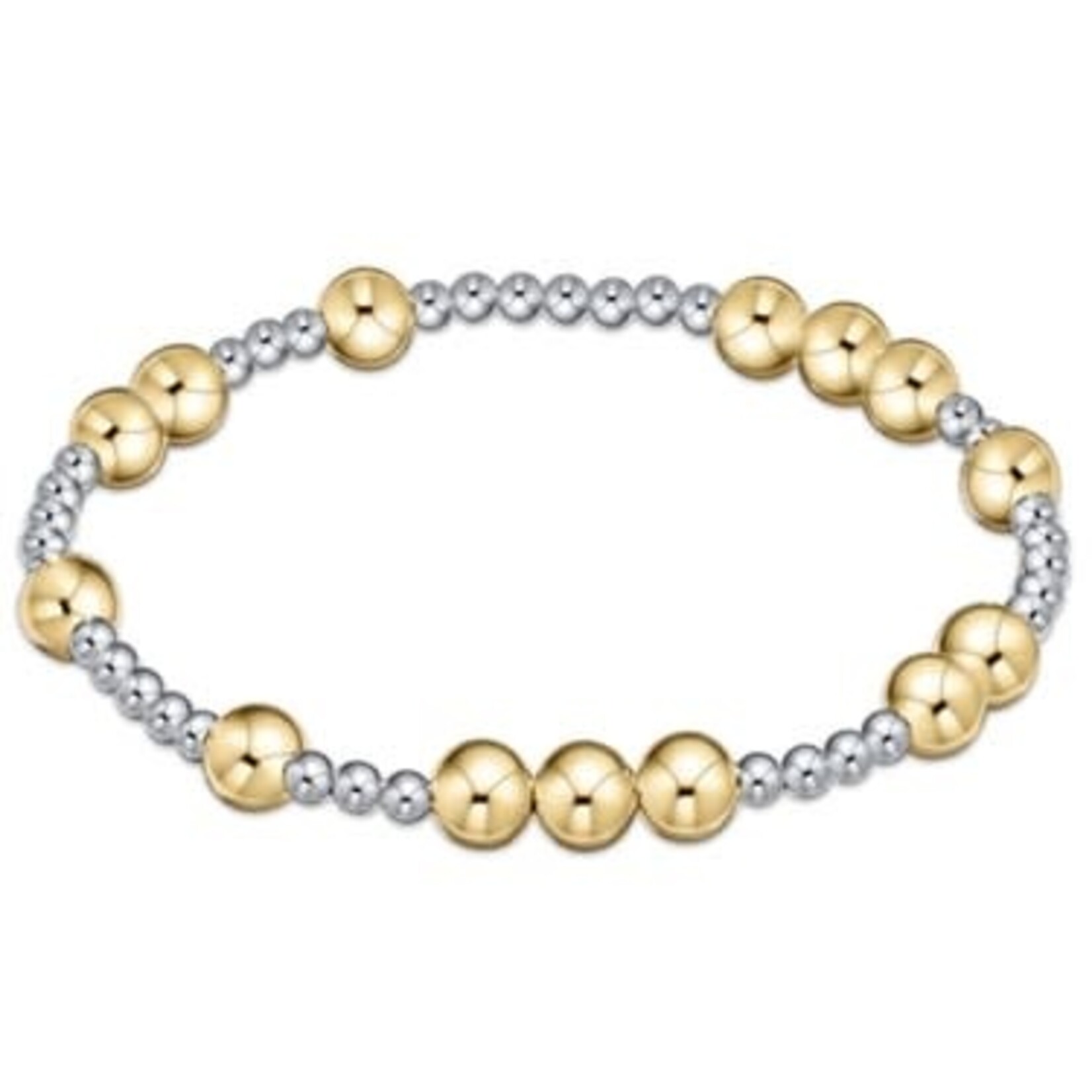 enewton Design Hope Unwritten 6mm Bead Bracelet - Mixed Metal