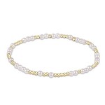 enewton Design HOPE UNWRITTEN 3MM BEAD BRACELET - PEARL