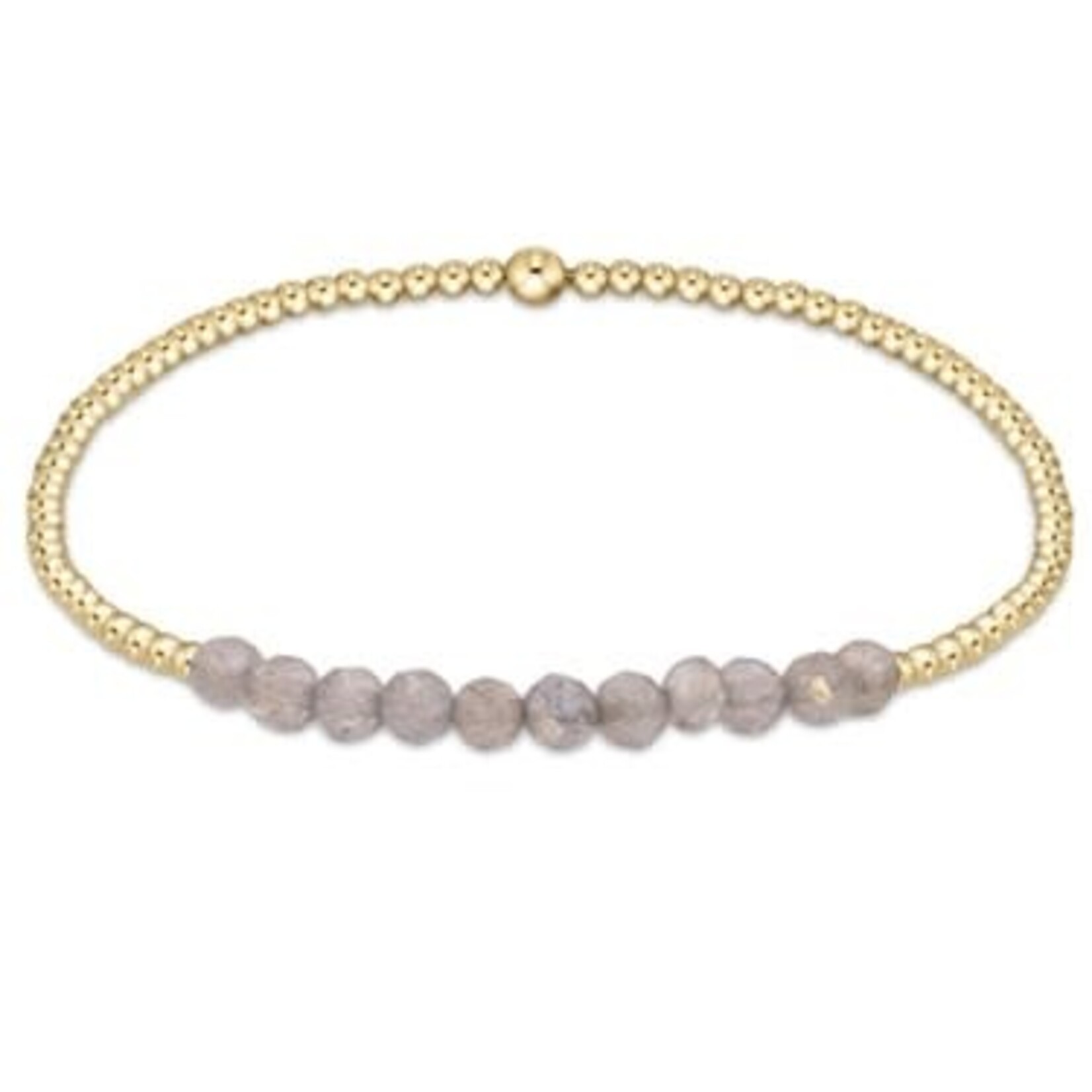 enewton Design GOLD BLISS 2MM BEAD BRACELET - LABRADORITE
